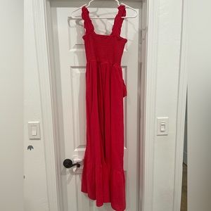 Red long maxi dress from shop the mint size medium.